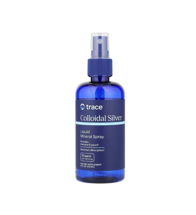 Colloidal Silver Spray 30ppm 118 ml - Trace Minerals [1]
