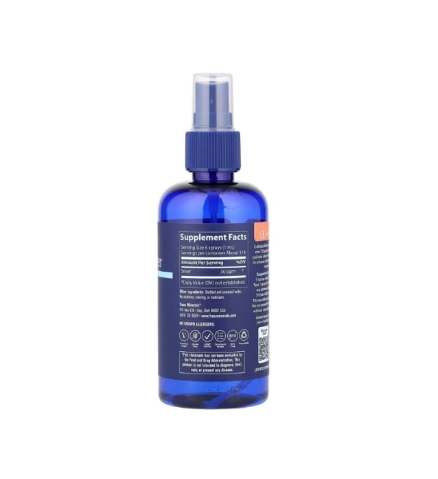Colloidal Silver Spray 30ppm 118 ml - Trace Minerals [2]