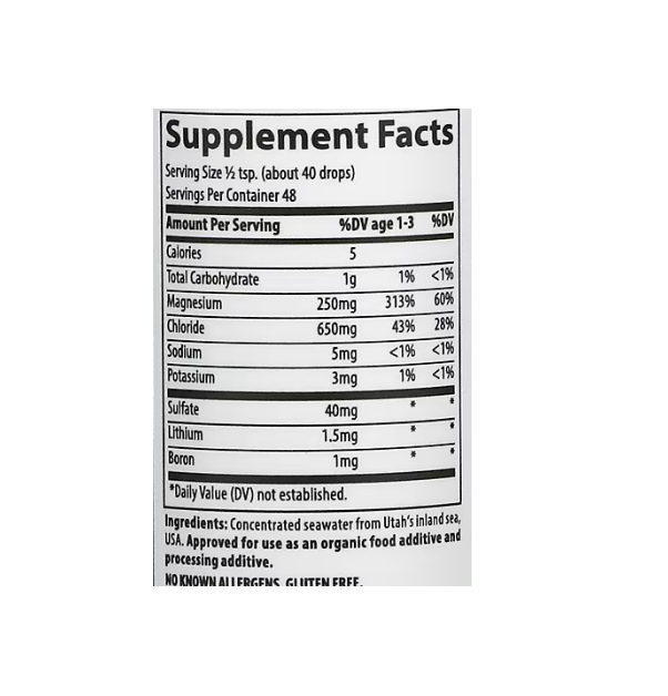 ConcenTrace Trace Mineral Drops 118ml - Trace Minerals [2]