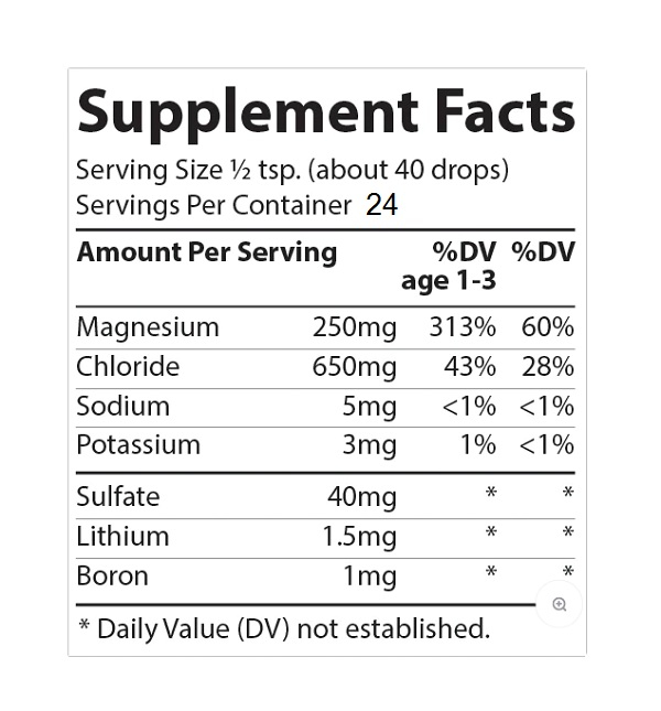 ConcenTrace Trace Mineral Drops 59ml - Trace Minerals [2]