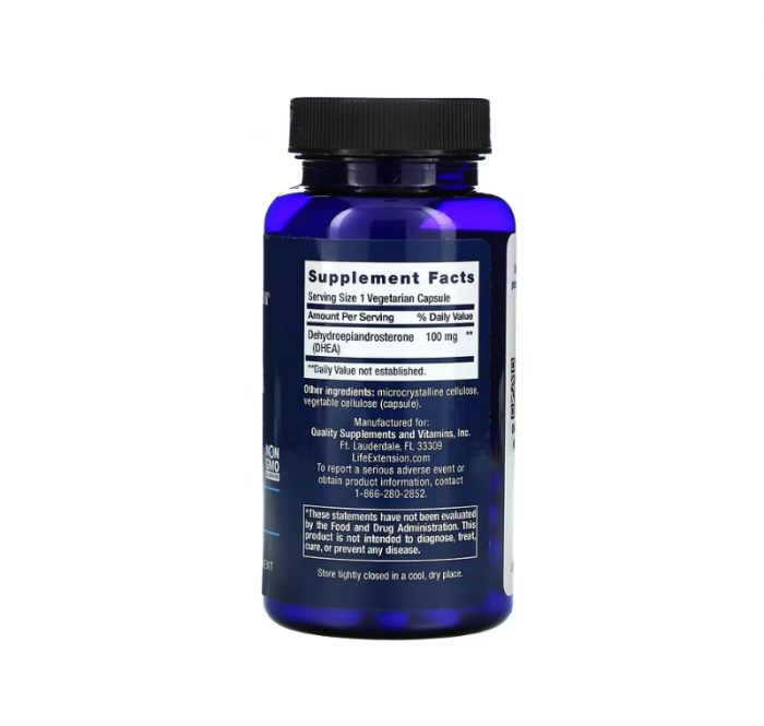 DHEA 100mg 60 Capsule - Life Extension [2]
