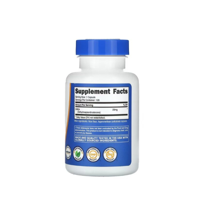 DHEA 25 mg 120 capsule - Nutricost [2]