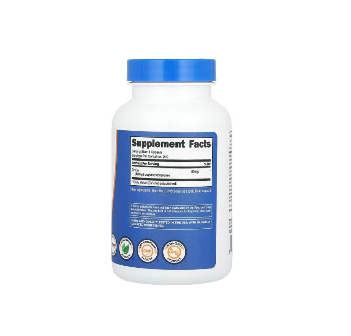 DHEA 50mg 240 capsule - Nutricost [2]