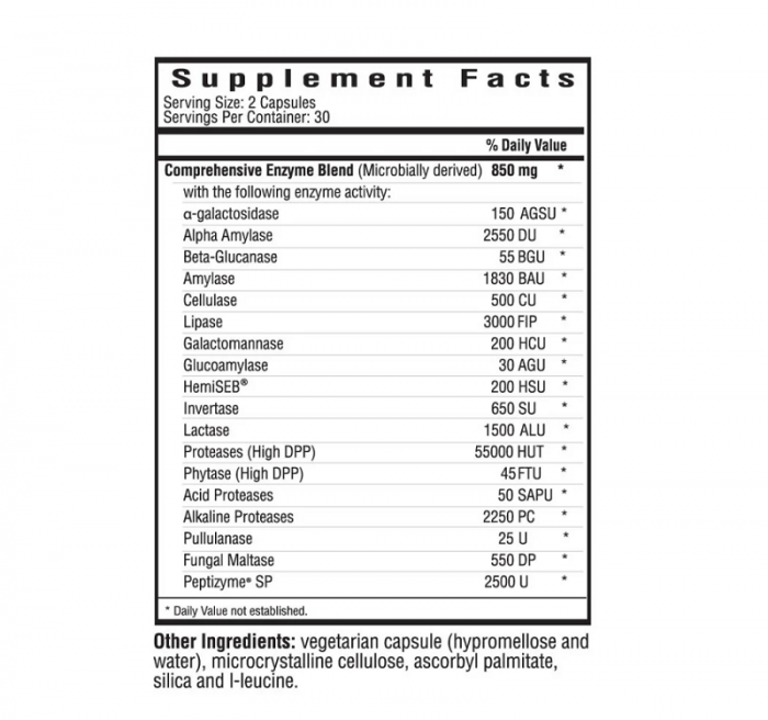 Digestive Enzymes 60 capsule - Seeking Health [2]