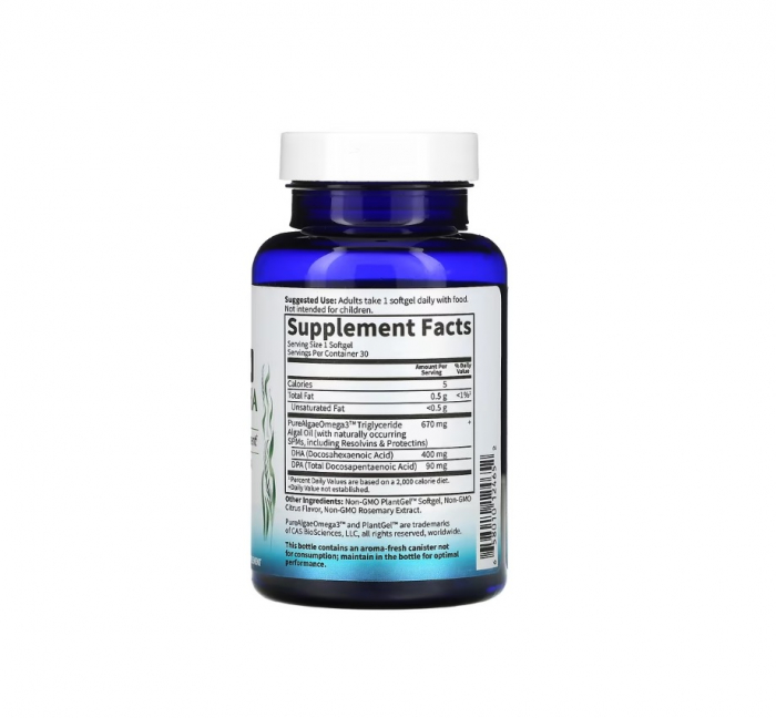 Dr. Formulated Vegan prenatal DHA 30 capsule moi - Garden of Life [2]