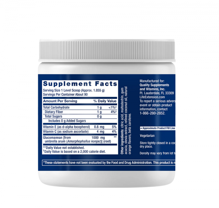 Easy Fiber Pudra 167g - Life Extension [2]