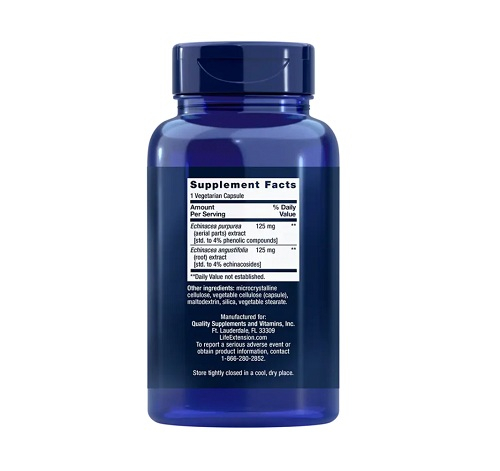 Echinacea Elite 60 Capsule - Life Extension [2]