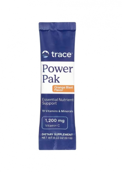 Electrolyte Stamina Power Pak, Orange Blast 30 plicuri - Trace Minerals [3]