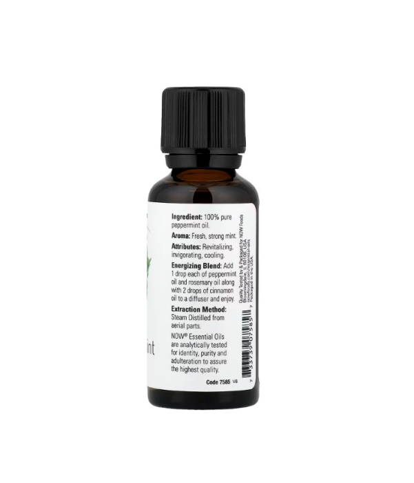 Essential Oil Peppermint Oil 30 ml. - NOW Foods [2]