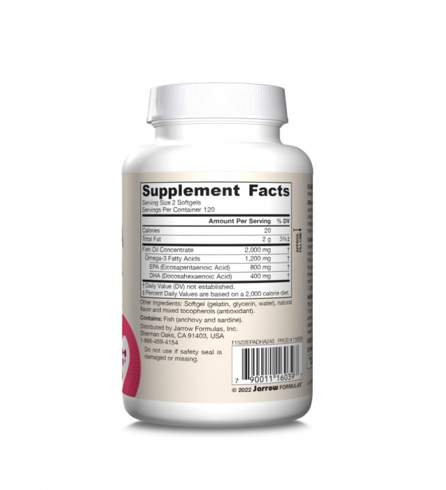 Fish Oil EPA-DHA Balance 240 capsule moi - Jarrow Formulas [2]