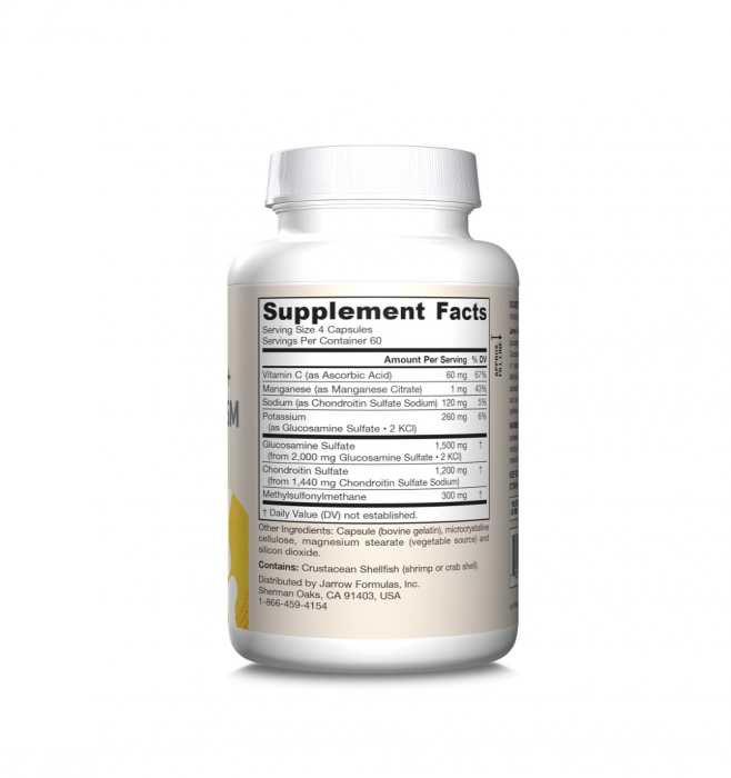 Glucosamine + Chondroitin + MSM 240 capsule - Jarrow Formulas [2]