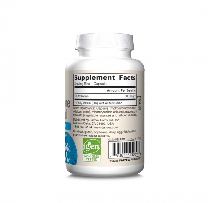 Glutathione Reduced 500mg 60 capsule - Jarrow Formulas [2]