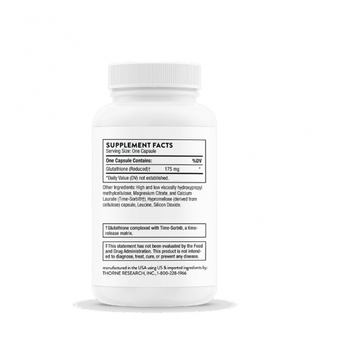 Glutathione-SR 175mg 60 capsule - Thorne [2]