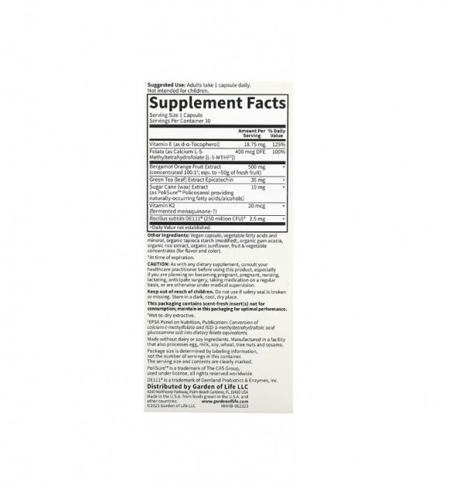 Herbals Heart Health 30 capsule vegetale - Garden of Life [2]