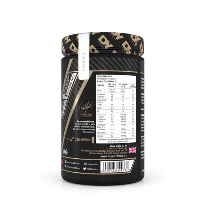 HIT BCAA 10:1:1 Orange 400g - Dorian Yates [2]