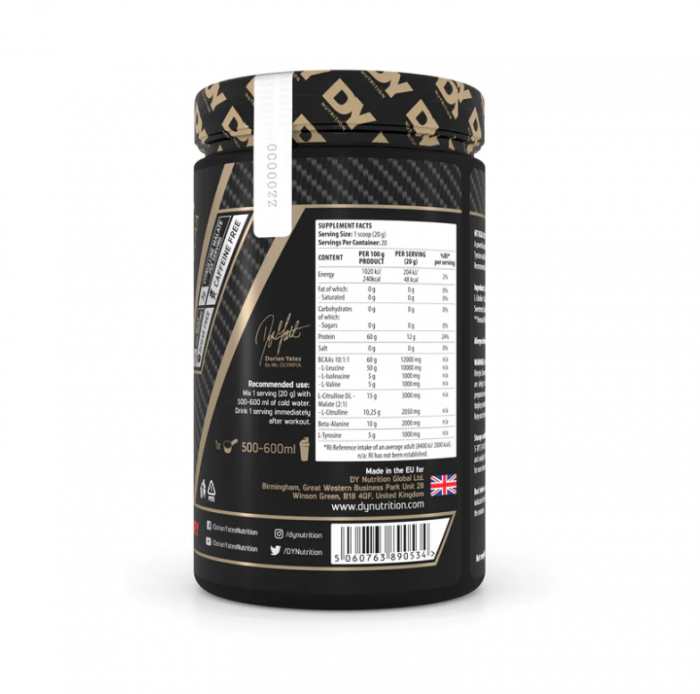 HIT BCAA 10:1:1 Strawberry 400g - Dorian Yates [2]