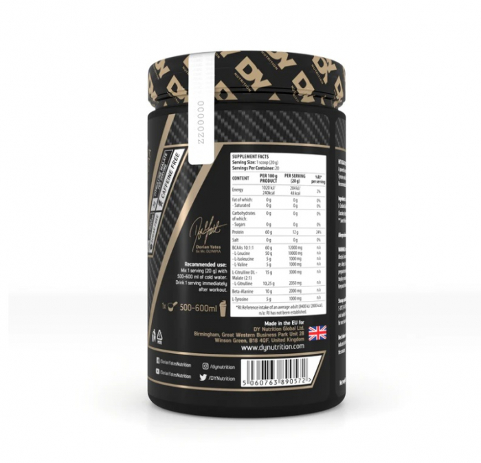 HIT BCAA 10:1:1Mango 400g - Dorian Yates [2]