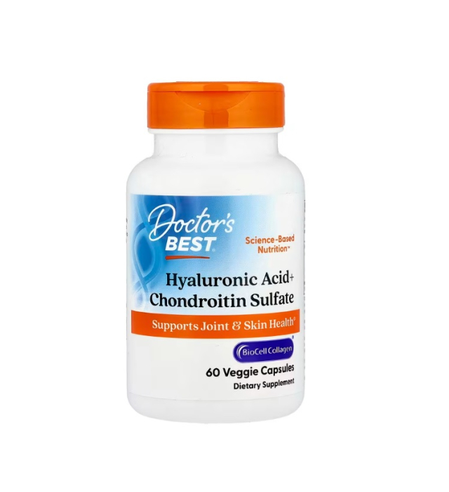 Hyaluronic Acid + Chondroitin Sulfate with BioCell Collagen 60 Capsule - Doctor's Best [1]