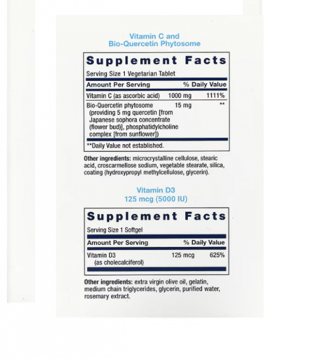 Immune Packs with Vitamin C & D, Zinc and Probiotic 30 plicuri - Life Extension [3]