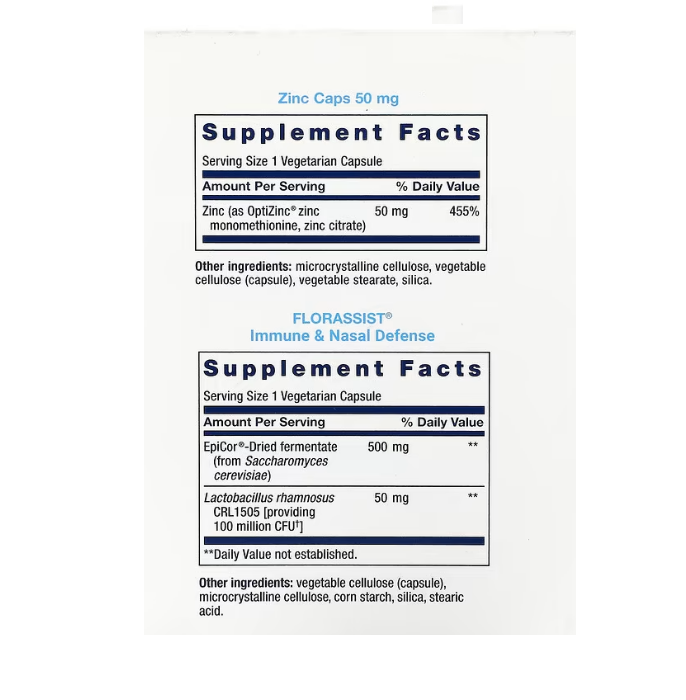 Immune Packs with Vitamin C & D, Zinc and Probiotic 30 plicuri - Life Extension [2]