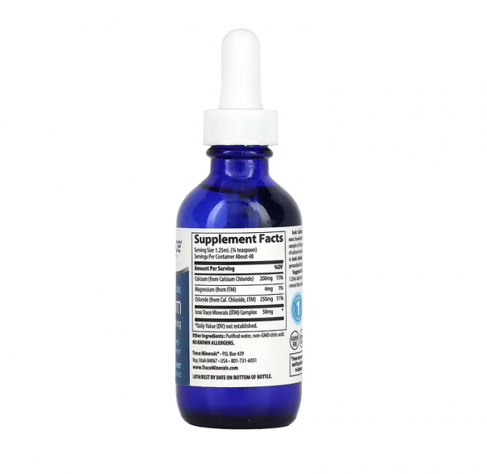 Ionic Calcium (Calciu Ionic) 200mg 59 ml - Trace Minerals [2]