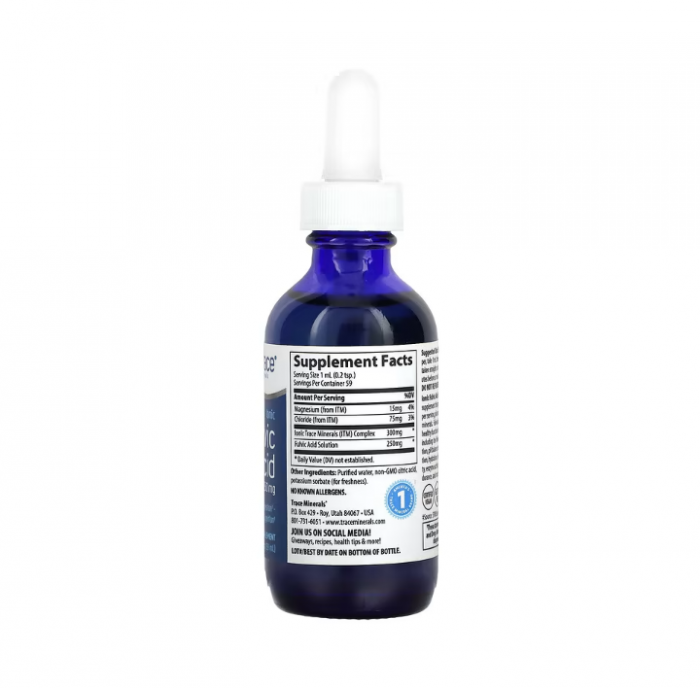 Ionic Fulvic Acid 250mg 59ml - Trace Minerals [2]