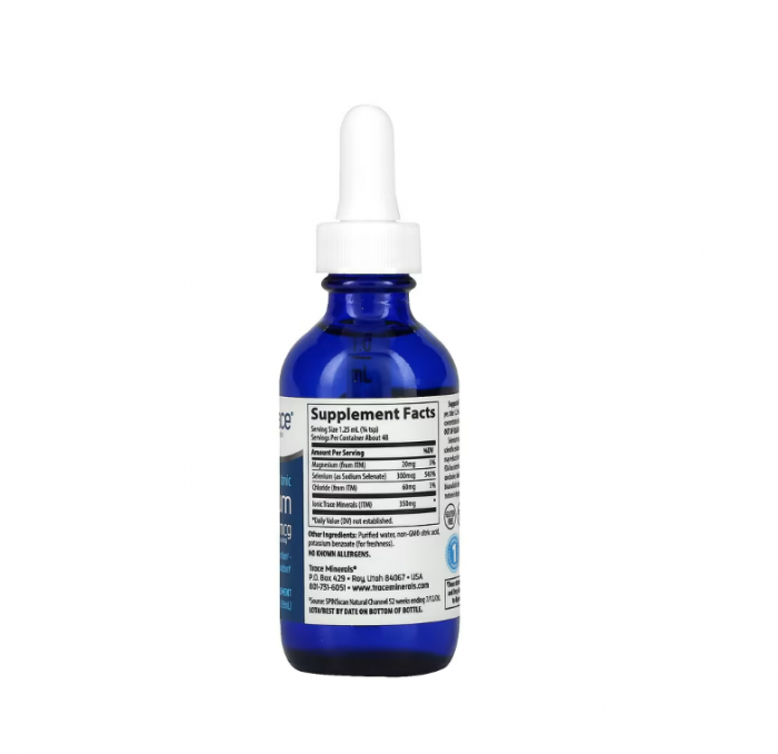 Ionic Selenium 300mcg 59ml - Trace Minerals [2]