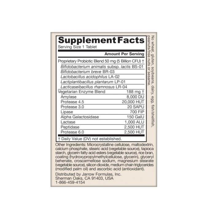 Jarro-Dophilus EPS 5 Billion CFU 30 capsule - Jarrow Formulas [2]