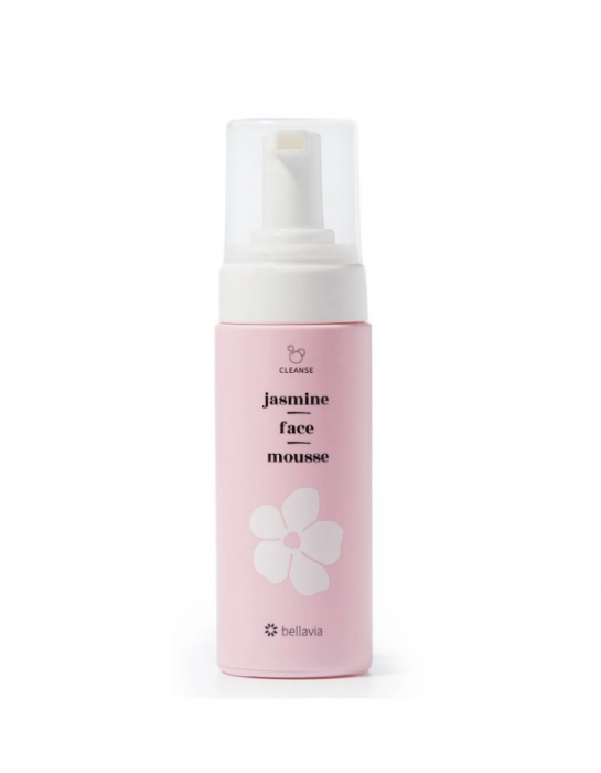 Jasmine Face Mousse (Spuma de Curatare cu Iasomie pentru Fata) 150ml - Bellavia [1]