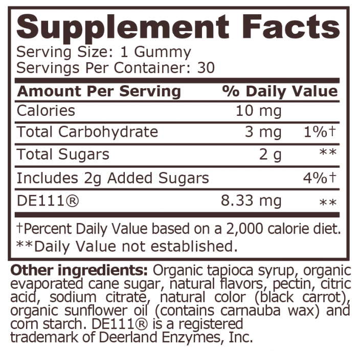 Kids Organic Probiotic, Capsuni 30 jeleuri - Pure Nutrition [2]