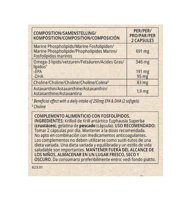 Krill Oil Omega-3 Highly Dosed EPA/DHA - Swiss Point Of Care [2]