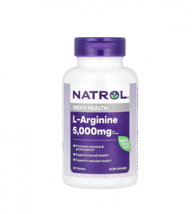 L-Arginine 5000mg 90 tablete - Natrol [1]