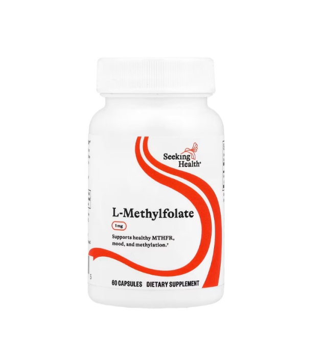 L-Methylfolate L-5-MTHF 1700mcg DFE 60 Capsule - Seeking Health [1]