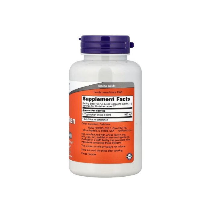 L-Tryptophan Powder 57g - NOW Foods [2]