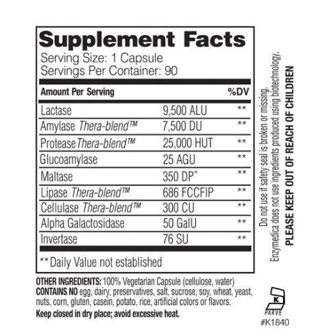 Lacto 30 Capsule - Enzymedica [2]