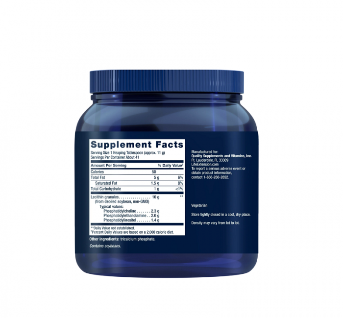 Lecithin Pudra 454 grame Life Extension [2]