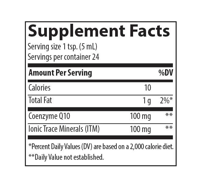Liquid CoQ10 Tangerine 118ml - Trace Minerals [2]