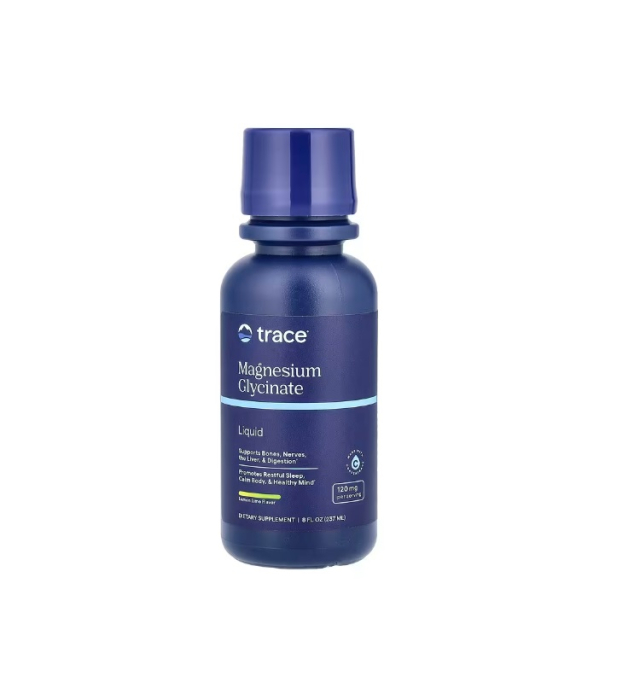Liquid Magnesium Glycinate Lemon Lime 237 ml - Trace Minerals [1]