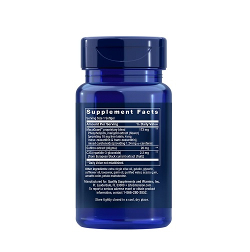 MacuGuard Ocular Support Saffron 60 capsule - Life Extension [2]