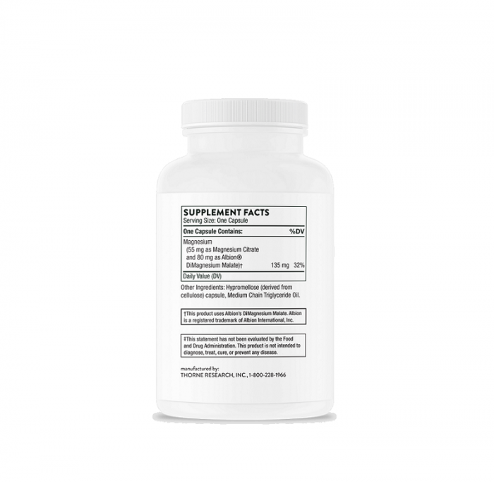 Magnesium CitraMate 90 Capsule - Thorne Research [2]