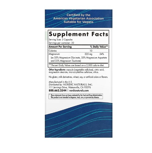 Magnesium Complex 90 Capsule - Nordic Naturals [2]