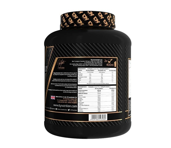 Mass Gainer Game Changer Mass 3Kg Strawberry-Banana - Dorian Yates [2]