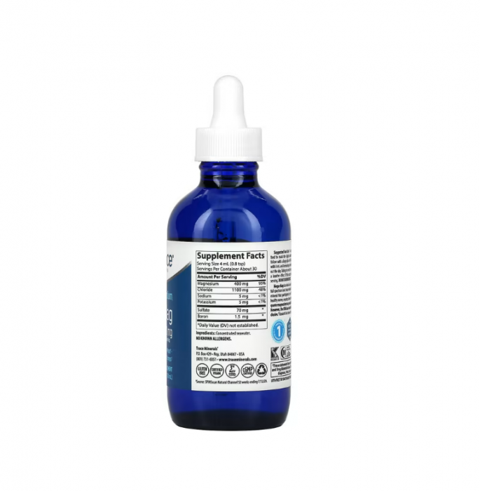 Mega-Mag 400mg Low Sodium 118ml - Trace Minerals [2]