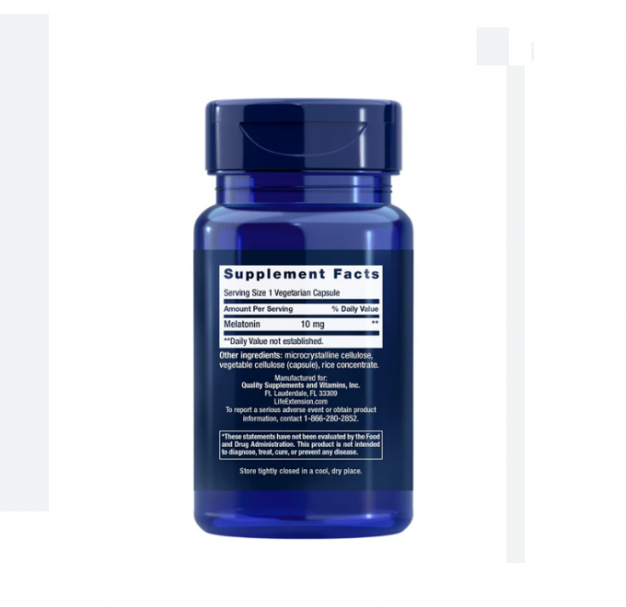 Melatonin 10 mg 60 capsule - Life Extension [2]