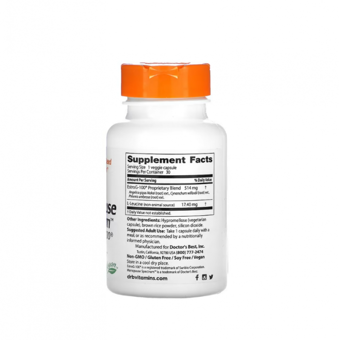 Menopause Spectrum with EstroG-100 30Capsule - Doctor's Best [2]