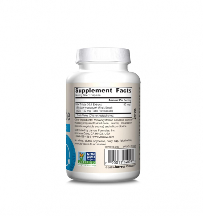 Milk Thistle 150mg 100 capsule - Jarrow Formulas [2]