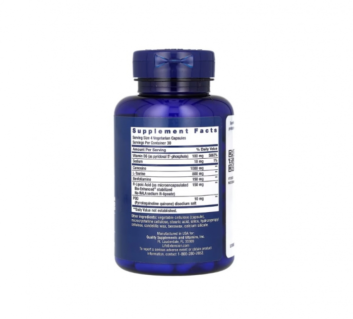 Mitochondrial Energy Optimizer with PQQ 120 capsule vegetale - Life Extension [2]