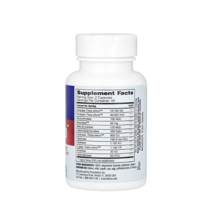 MucoStop 96 Capsule - Enzymedica [2]