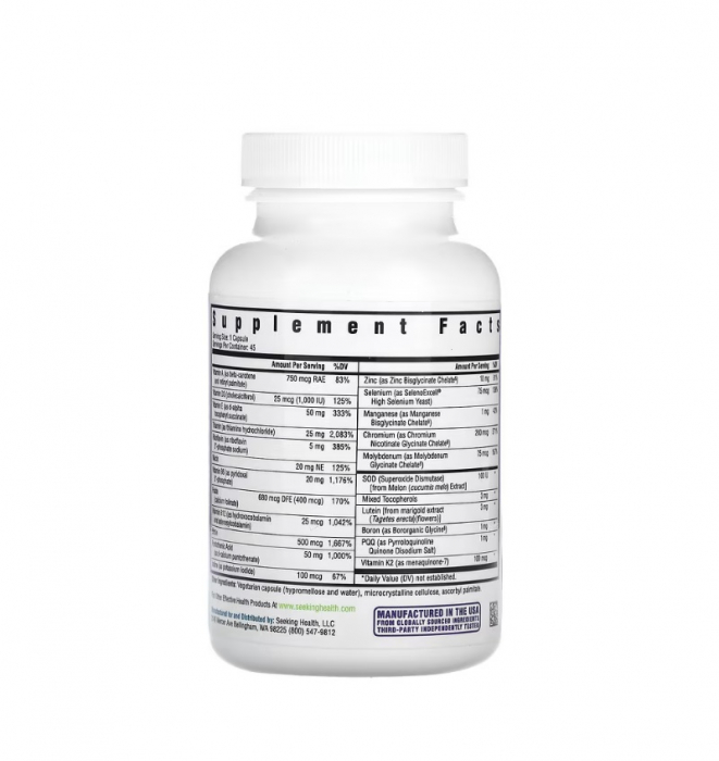 Multivitamin One MF 45 capsule - Seeking Health [2]