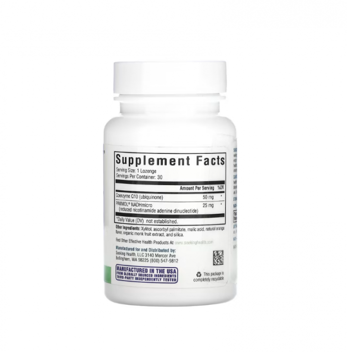 NADH + CoQ10 30 Capsule - Seeking Health [3]